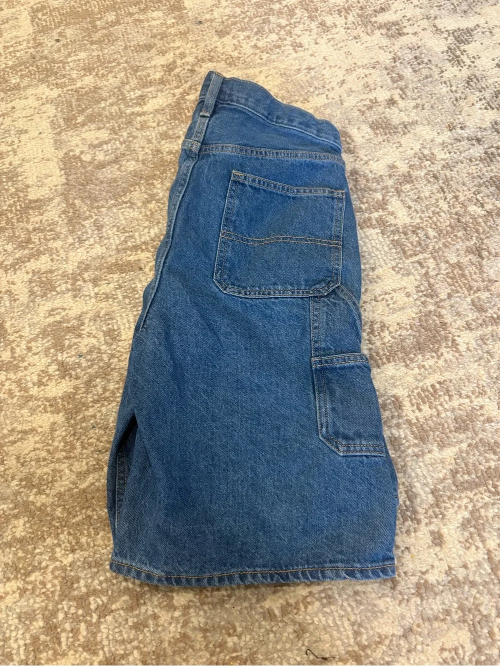 Old Navy Blue Baggy Denim Shorts